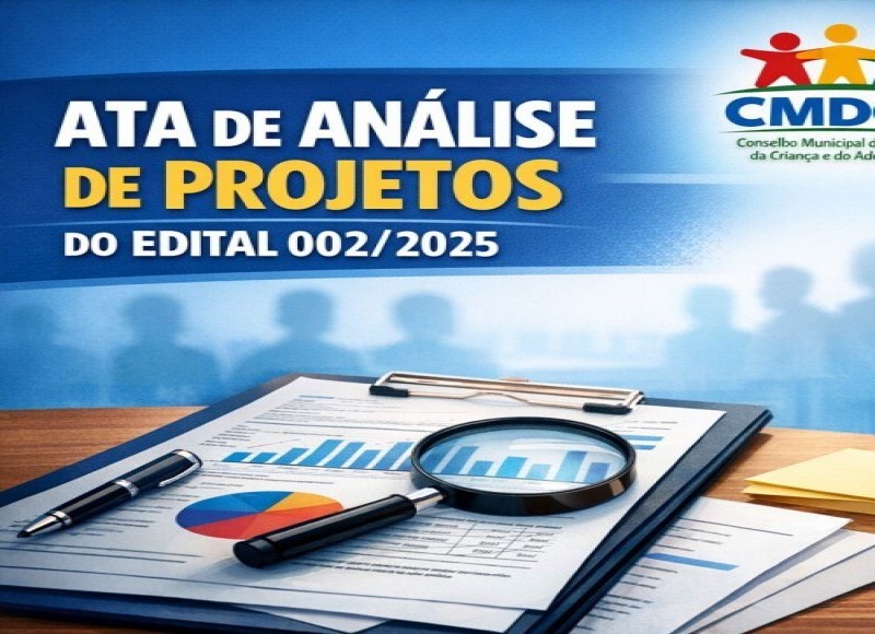 ATA DE ANÁLISE DE PROJETOS DO EDITAL 002/2025